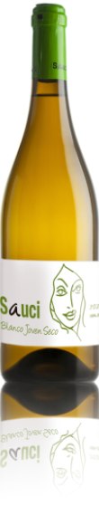 Vino Sauci Blanco Joven Seco zalema de Huelva